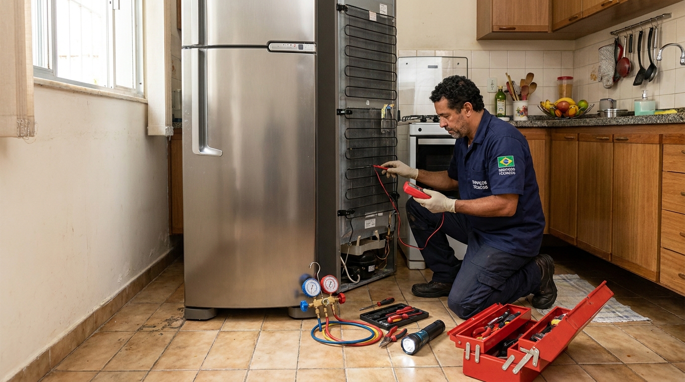 Manutenção na refrigeração em Divinópolis-MG